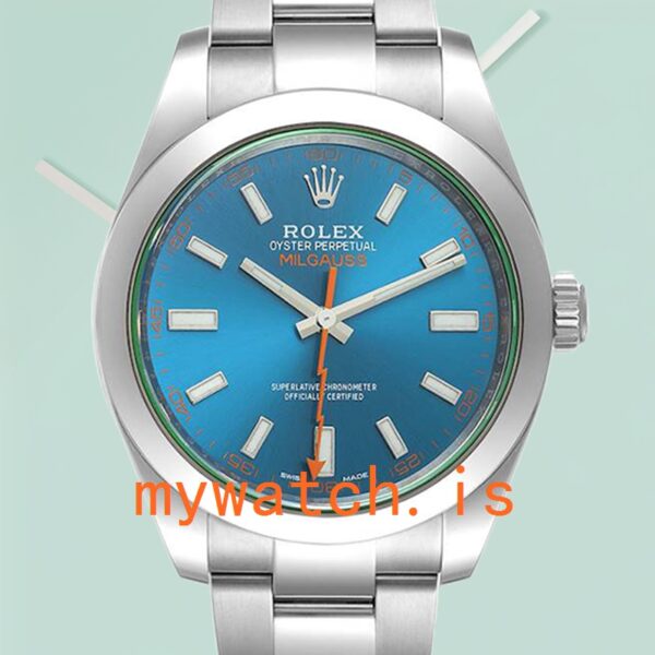 Rolex Milgauss Mens 40mm m116400gv-0002 Automatic Silver-tone: A Timeless Masterpiece