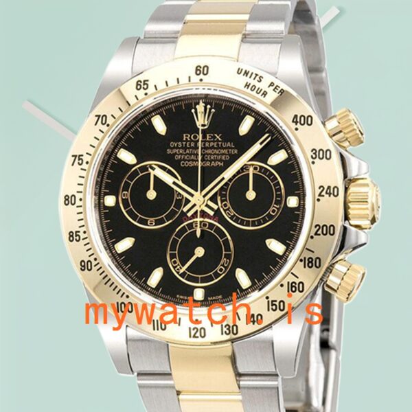 Rolex Daytona Mens 40mm 116523BKSO Bracelet Stainless Steel: A Timeless Masterpiece