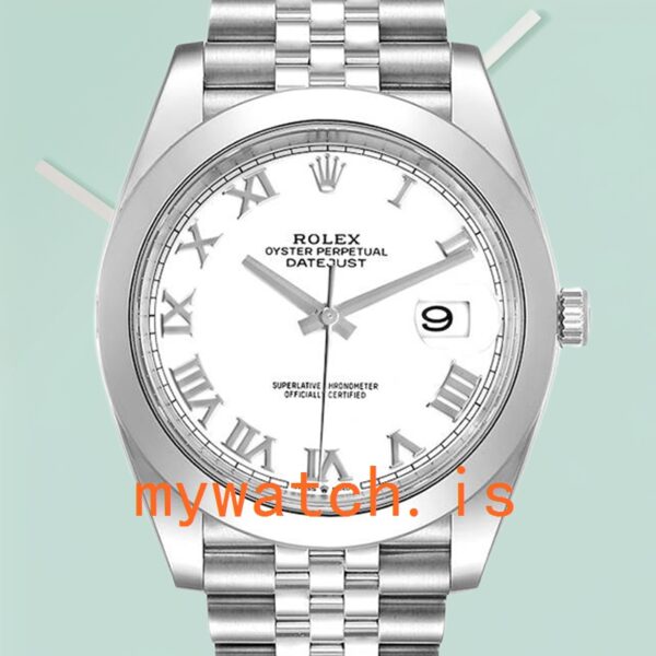 Rolex Datejust m126300-0016 41mm Mens White Dial Silver-tone: A Timeless Classic