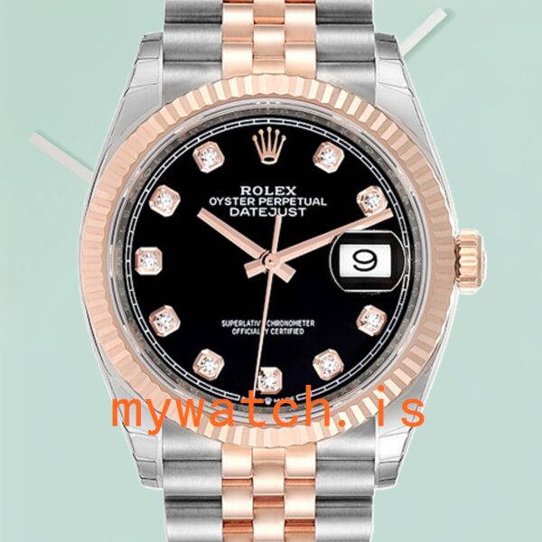 Rolex Datejust 36mm Mens m126231-0019 Silver-tone Automatic: A Timeless Classic