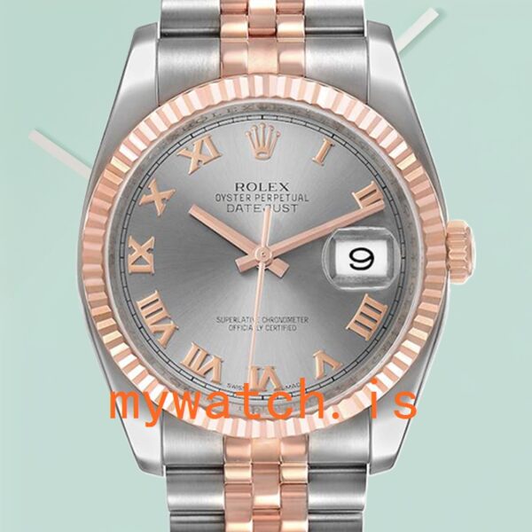 Rolex Datejust 36mm Mens 116231-0087 Silver-tone: A Timeless Classic