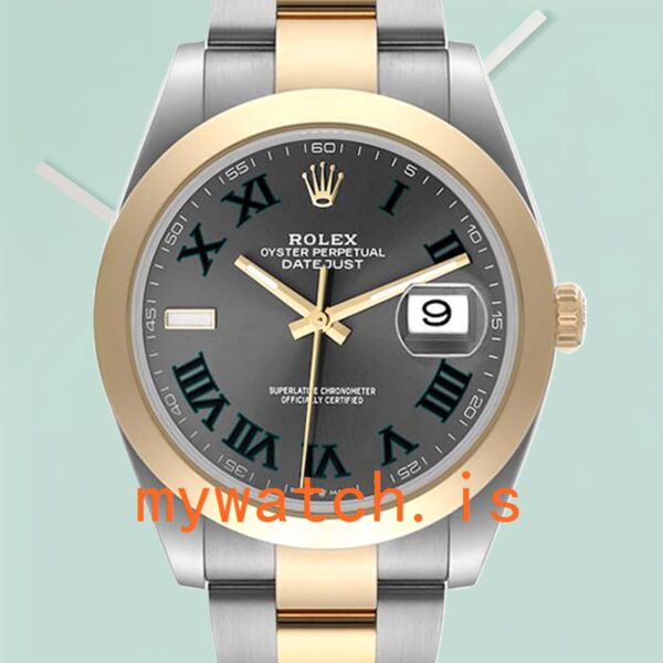 Rolex Datejust Mens 41mm m126303-0019 Silver-tone Automatic: Genuine vs. Replica