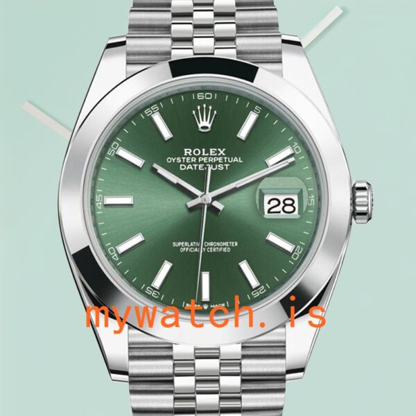 Rolex Datejust m126300-0020 41mm Mens Silver-tone: Genuine vs. Replica