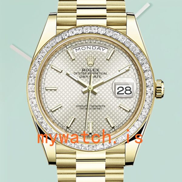 Rolex Day-Date m228398tbr-0005 40mm Mens Gold-tone: A Symbol of Prestige and Precision