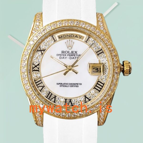 Rolex Day-Date 118388 Mens 40mm Rubber Band: A Timeless Piece of Luxury