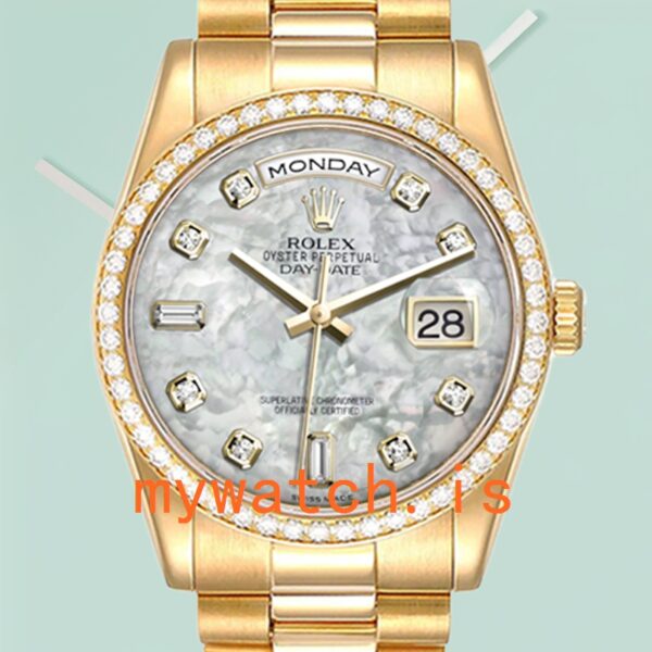 Rolex Day-Date 118205 36mm Mens Automatic Rose Gold-tone: A Timeless Piece of Luxury