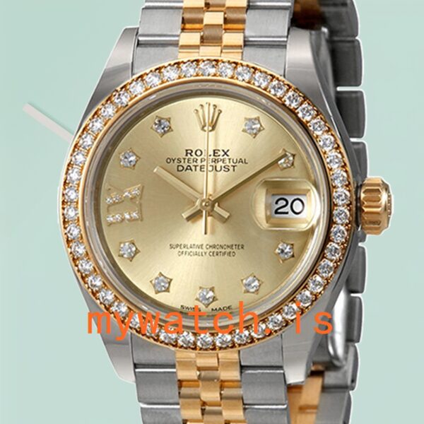 Rolex Datejust 28mm Ladies m279383rbr-0021 Automatic: Luxury Meets Affordability