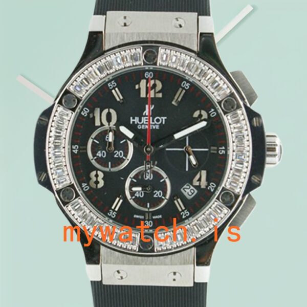 Hublot Big Bang Ladies 301.SM.1770.GR 38mm Rubber Band Silver-tone: Genuine vs. Replica